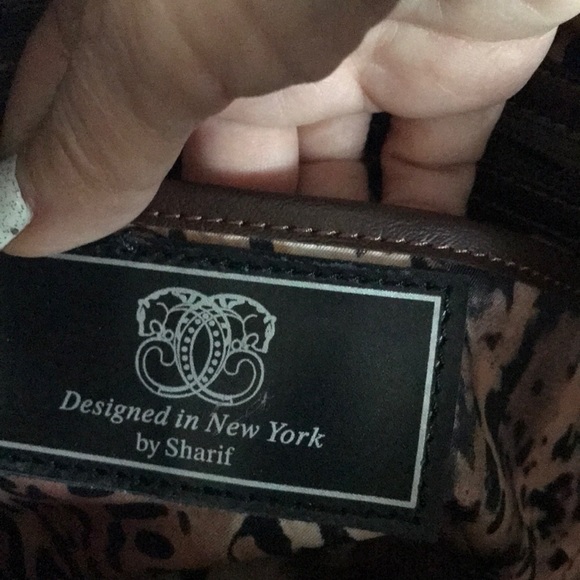 HSN Sharif Leather Fur Bag - Picture 4 of 5